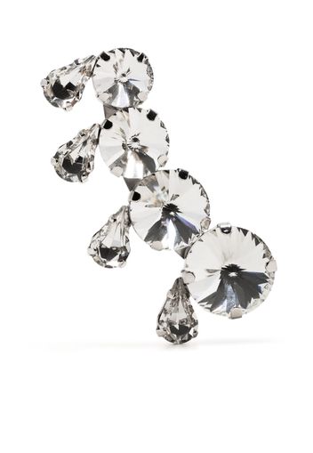 AREA crystal-embellished ear cuff - Silber