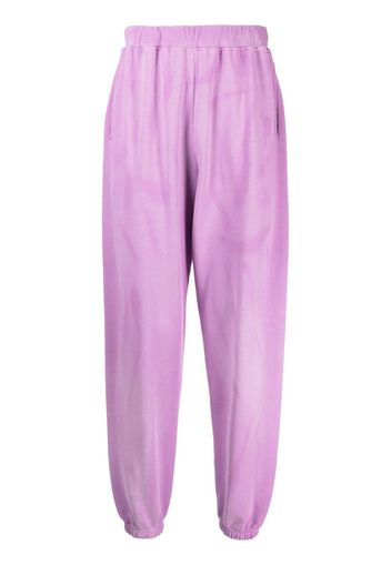 Aries Jogginghose mit Logo-Print - Violett