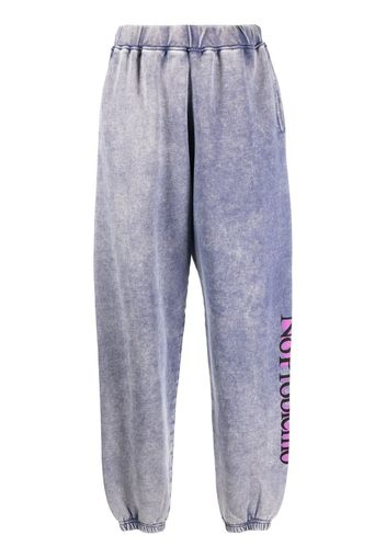 Aries No Problemo print track pants - Violett