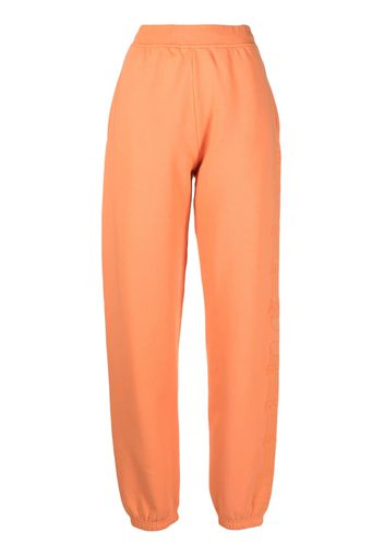 Aries reflective-column track pants - Orange