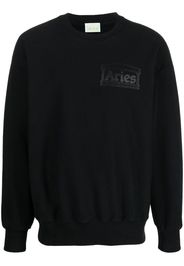 Aries logo crew-neck sweatshirt - Schwarz