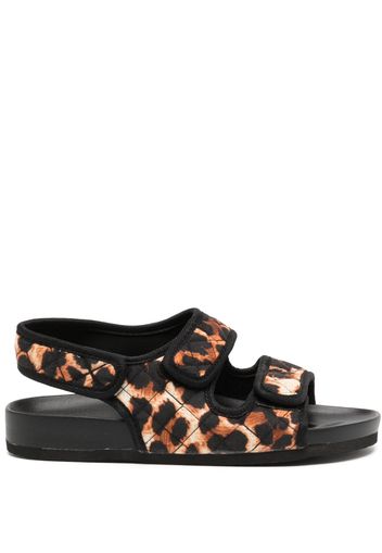 Arizona Love Apache leopard-print sandals - Braun