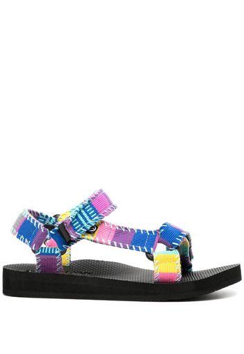 Arizona Love Trekky whipstitch-trim sandals - Mehrfarbig