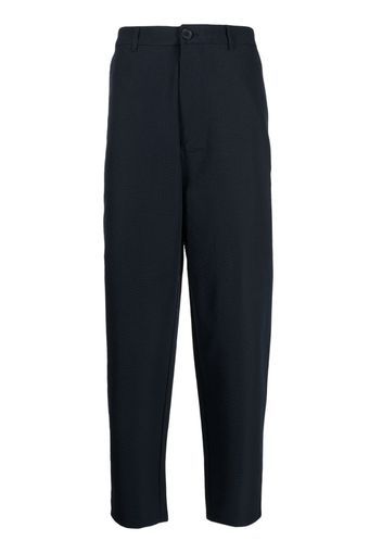 Armani Exchange pinstripe tailored trousers - Blau