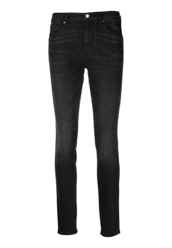 Armani Exchange mid-rise skinny jeans - Schwarz