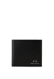 Armani Exchange Portemonnaie mit Logo-Print - 20 NERO