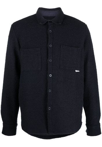 ARTE bouclé shirt jacket - Blau