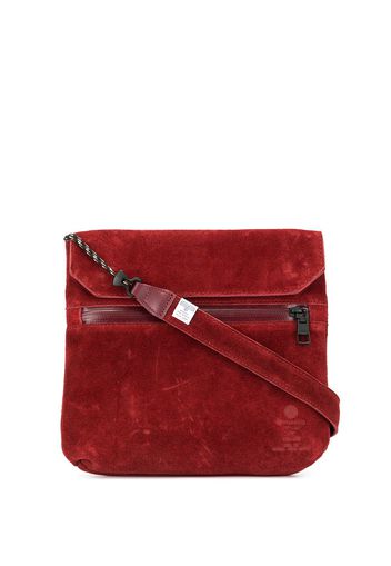 As2ov Flache Schultertasche - Rot