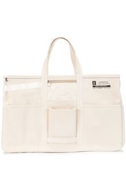 As2ov 'Alberton' Shopper aus Canvas - Weiß