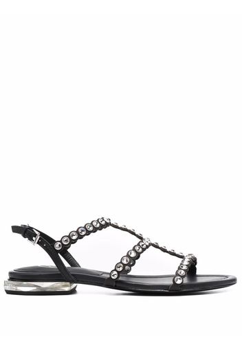 ASH Saphiro studded sandals - Schwarz