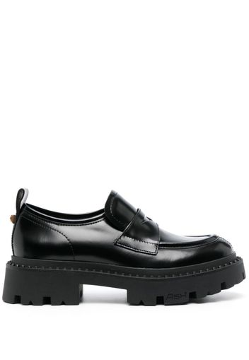 Ash Genial Stud leather loafers - Schwarz