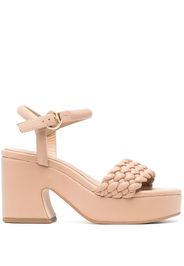 Ash Oak 90mm sandals - Nude