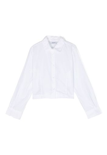 Aspesi Kids button-up long-sleeved shirt - Weiß