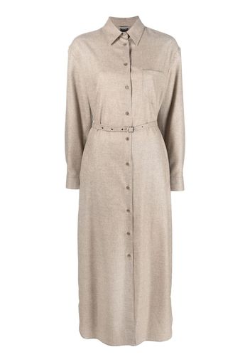 ASPESI button-down dress - Nude