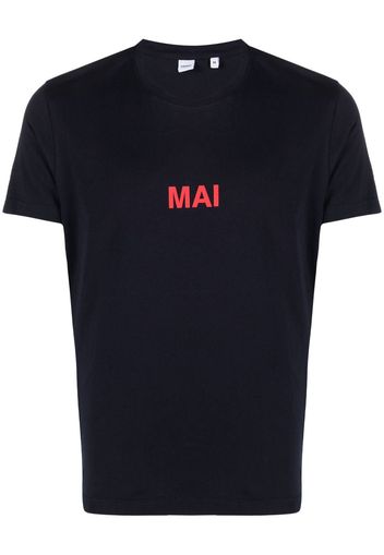 ASPESI "Mai Sempre" printed T-shirt - Blau