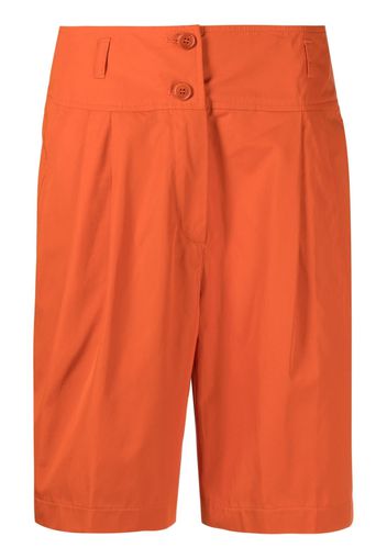 ASPESI high-waisted cotton shorts - Orange