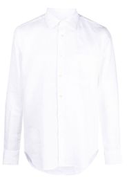 ASPESI long-sleeve linen shirt - Weiß