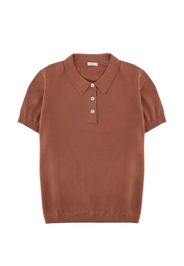 ASPESI button polo T-shirt - Braun