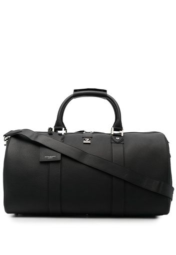 Aspinal Of London Boston leather holdall - Schwarz