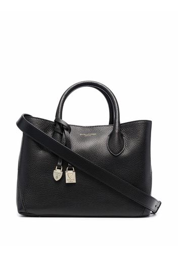 Aspinal Of London London leather tote - Schwarz