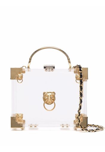 Aspinal Of London The Trunk transparent bag - Nude