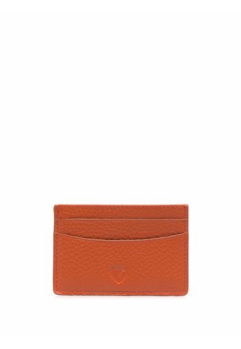 Aspinal Of London grained leather cardholder - Orange