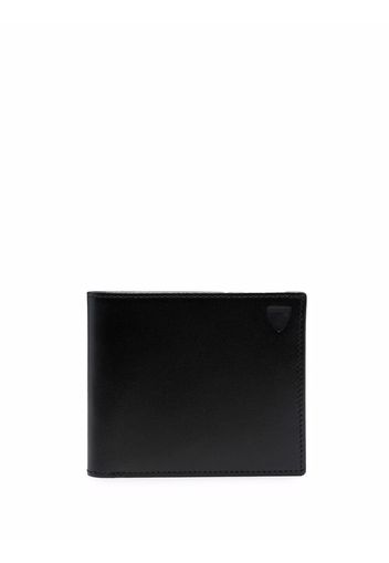 Aspinal Of London bi-fold leather wallet - Schwarz