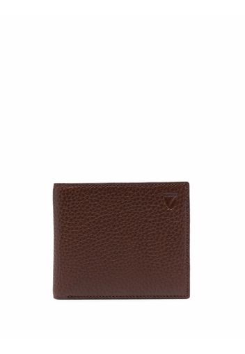 Aspinal Of London bi-fold leather wallet - Braun