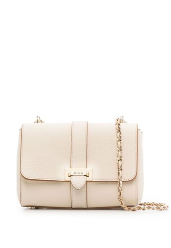 Aspinal Of London Lottie leather crossbody bag - Nude