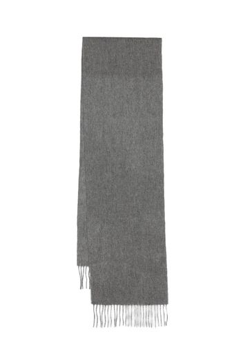 Aspinal Of London knitted cashmere scarf - Grau