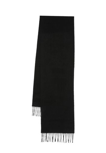 Aspinal Of London knitted cashmere scarf - Schwarz