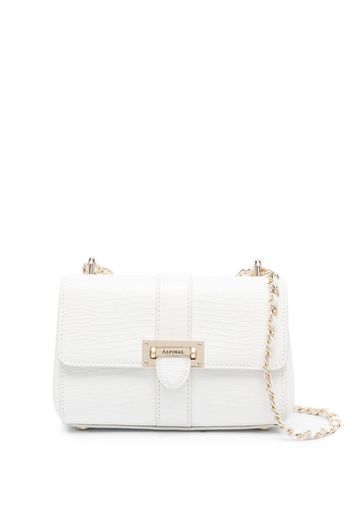 Aspinal Of London Lottie leather crossbody bag - Weiß