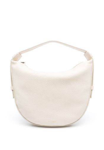 Aspinal Of London Hobo Crescent medium bag - Nude