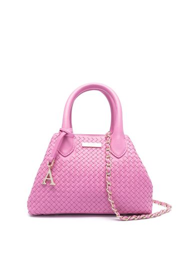 Aspinal Of London mini Paris leather tote bag - Rosa