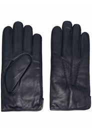 Aspinal Of London cashmere-blend lined leather gloves - Blau