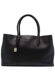 Aspinal Of London London leather tote - Schwarz