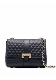 Aspinal Of London Lottie quilted shoulder bag - Blau