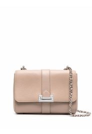 Aspinal Of London Lottie small pebbled bag - Nude