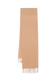 Aspinal Of London knitted cashmere scarf - Nude