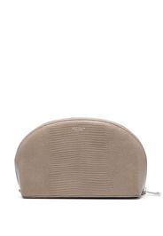 Aspinal Of London Madison leather make up bag - Nude