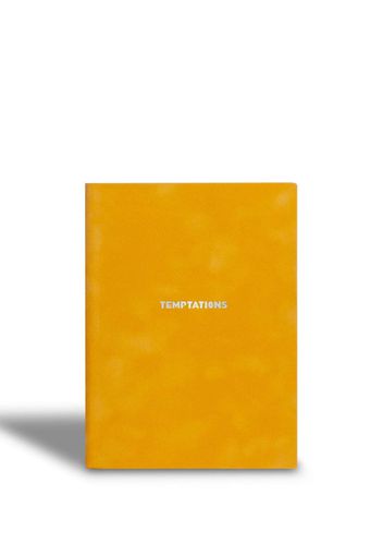 Assouline Temptations logo-print notebook - Gelb