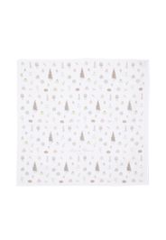 Atelier Choux cake-print organic-cotton blanket - Weiß