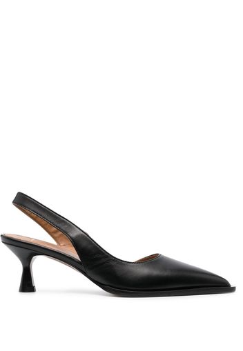 ATP Atelier Spitze Slingback-Pumps - Schwarz