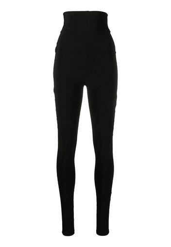 Atu Body Couture Leggings mit hohem Bund - Schwarz