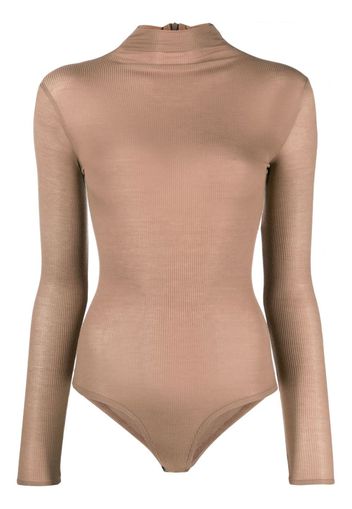 Atu Body Couture long-sleeve bodysuit - Nude