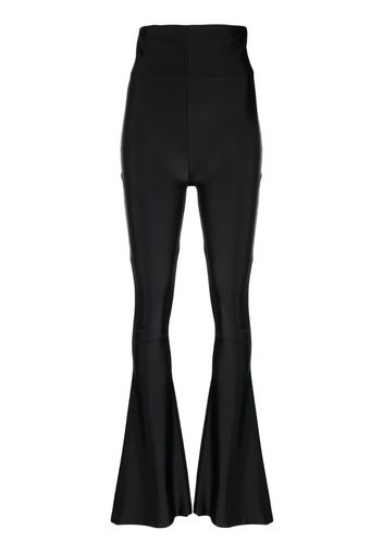 Atu Body Couture extra-high-waist flared trousers - Schwarz