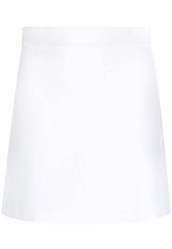 Atu Body Couture high-waist A-line mini skirt - Weiß