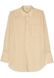 Auralee Hemd aus Chambray - Gelb