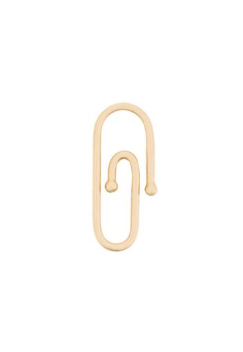 Aurelie Bidermann 18kt 'Paperclip' Gelbgoldanhänger - Metallisch