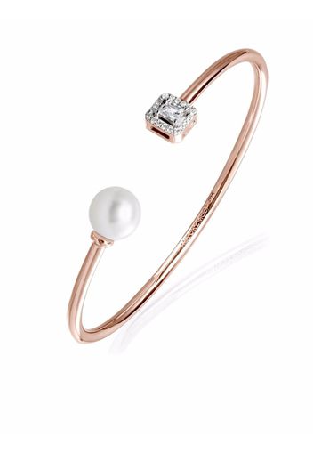 AUTORE MODA Armreif mit Diamanten - Rosa